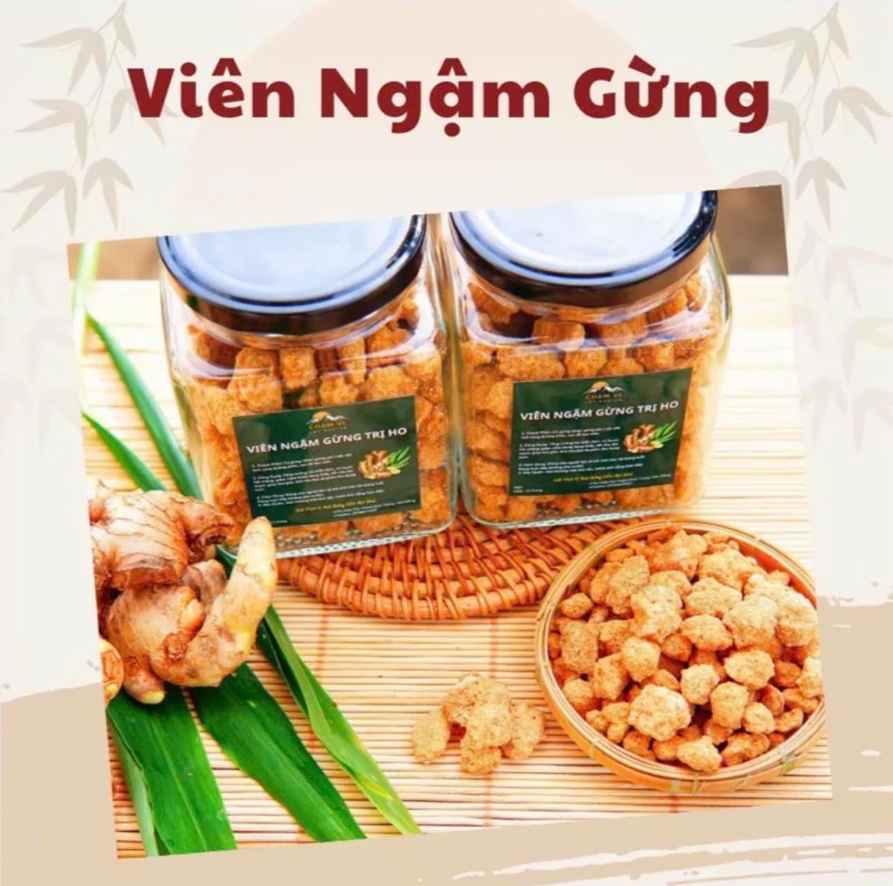 Viên Ngâm Gừng Trị Ho 200Ml