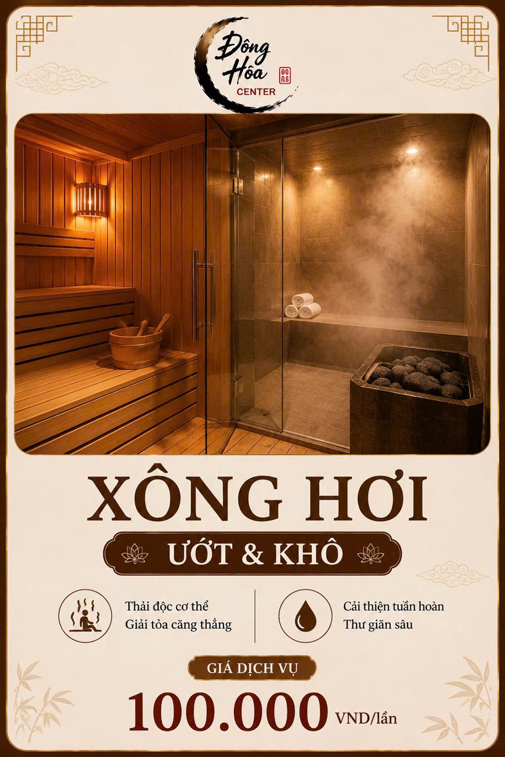 Xông hơi ướt - khô