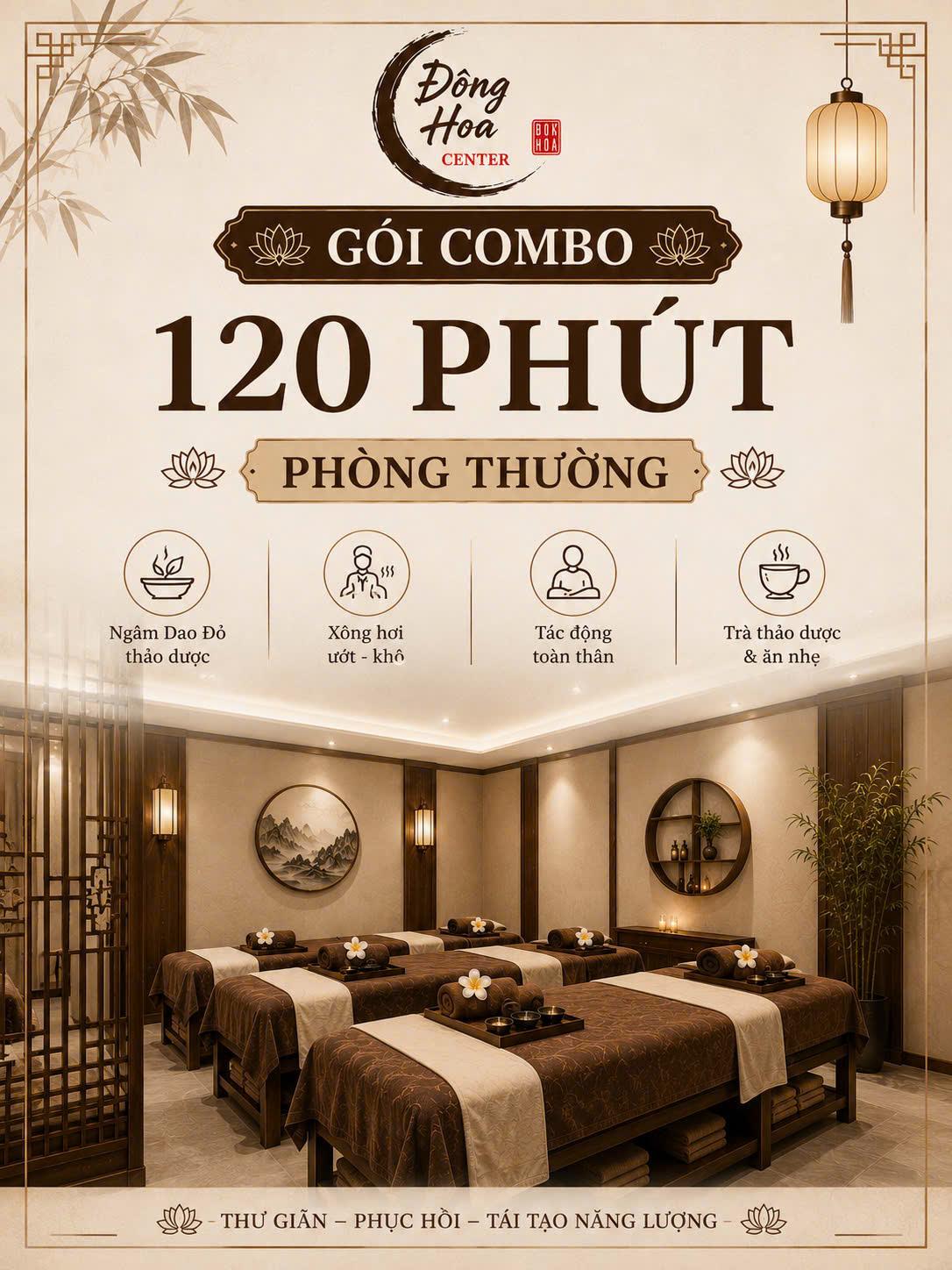 Combo Chuyên Sâu 120p - Phòng Thường