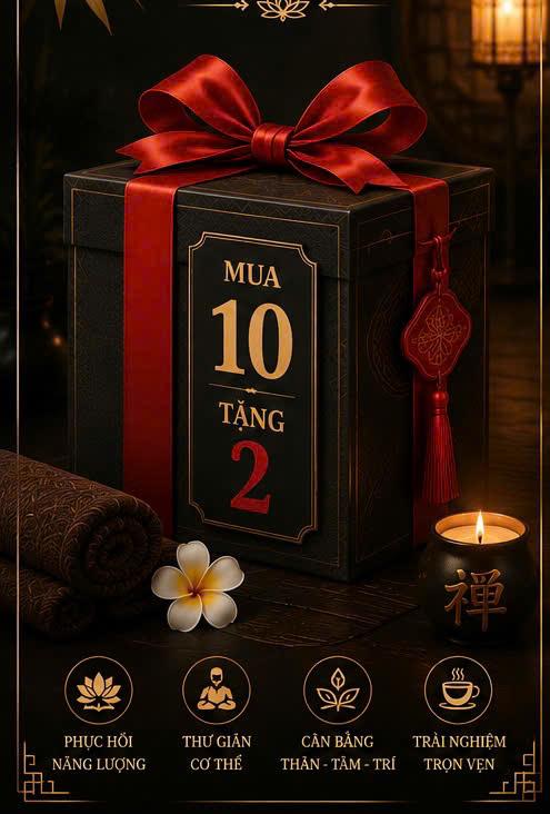 Liệu trình 10B (Tặng 2B) Combo Chuyên Sâu 120p - Phòng VIP