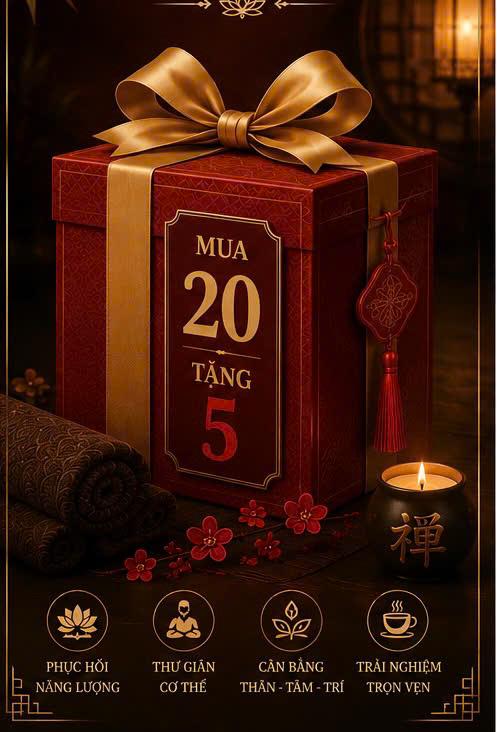 Liệu trình 20B (Tặng 5B) Combo Chuyên Sâu 120p - Phòng VIP