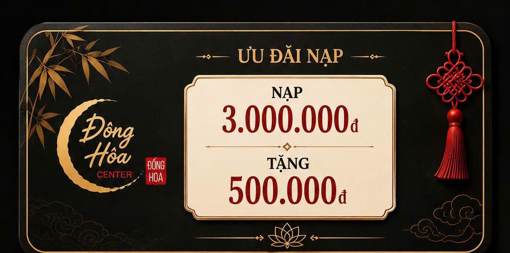 Thẻ ưu đãi 3.000.000 tặng 500k