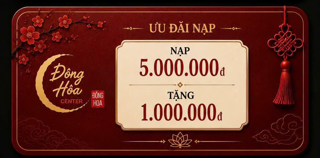 Thẻ ưu đãi 5.000.000 tặng 1.000k